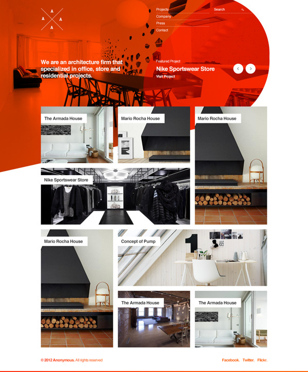 Untitled Architectural Portfolio Project on Behance #layout #portfolio #showcase #clean