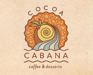 8578 #sun #boho #dessert #coffee #logo #beach #waves