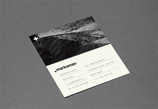 marksman — branding - Astronaut / Bench.li #print #poster