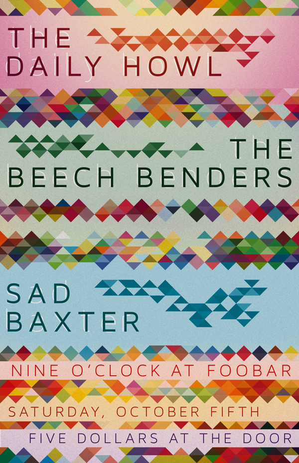gig poster #music #band #poster