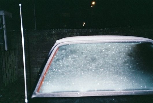 Nightleaks : Cherry Seim | Low-fidelity Emotional Photography #night #snow #car