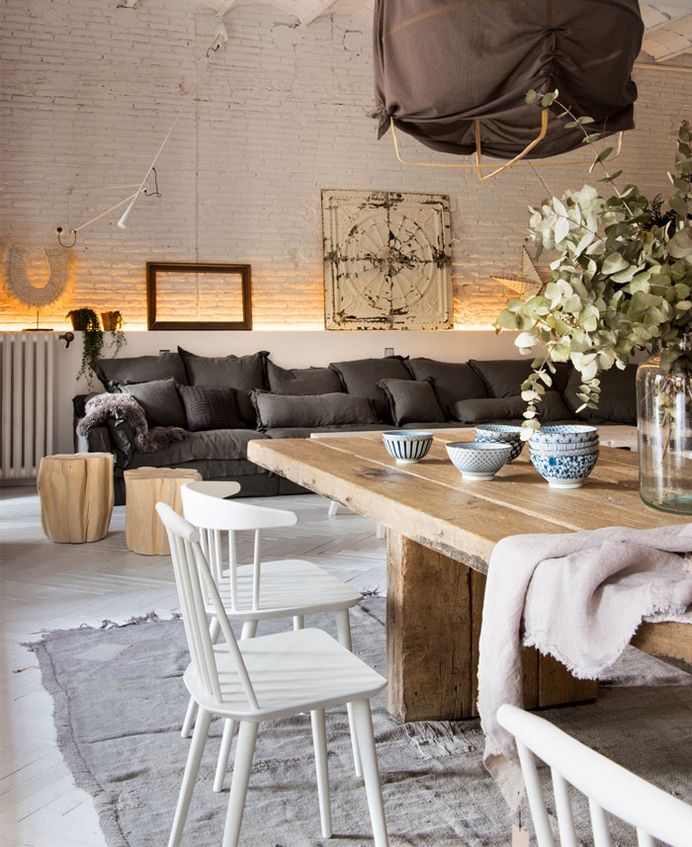 Marta Castellano Restored an old Home in Barcelona