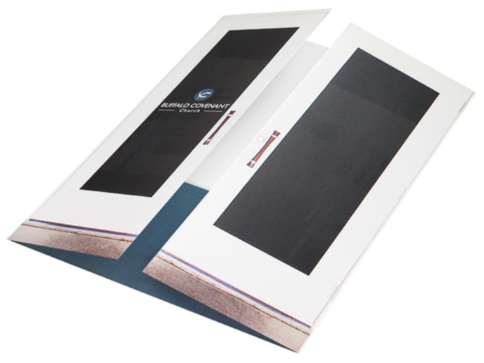 Church Welcome Folder Design