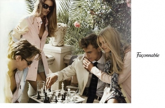 Façonnable S/S 10 (Façonnable) #fashion #advertisement #faconnable #summer