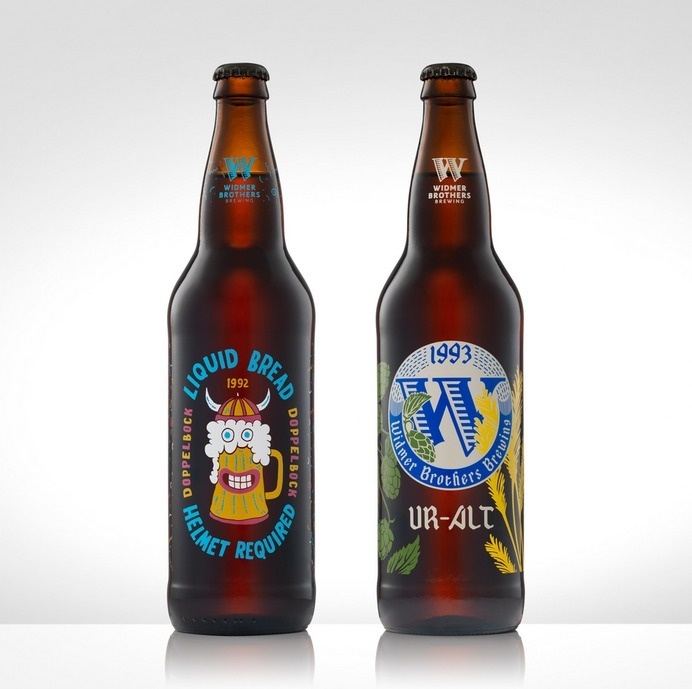 Widmer Brother's 30 Year Anniversary #packaging #beer #bottle