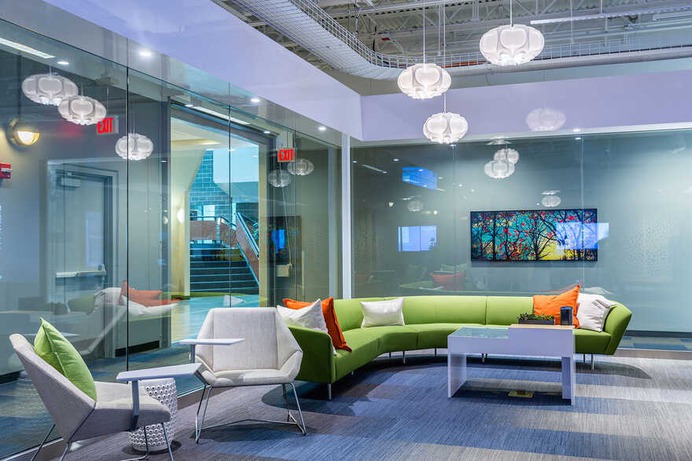 Dell Experience Lounge, Round Rock, Texas / Cushing Terrell