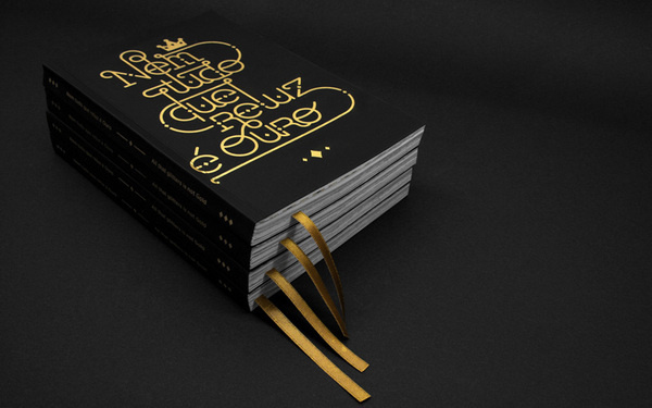 Lead Image #gold #print #zine #black