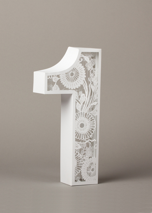 Number One (Self initiated, Print) by Lo Siento Studio, Barcelona #on #one