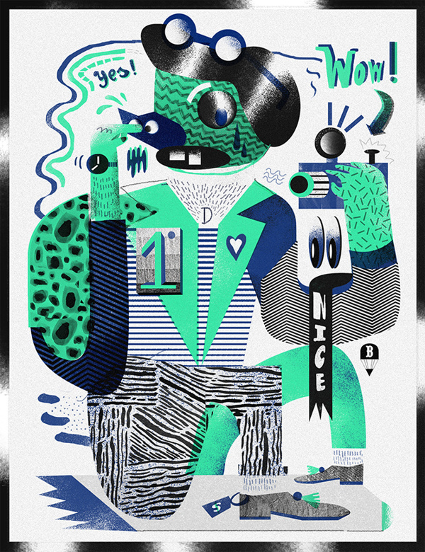 Various Illustrations 2013 on the Wacom Gallery #poster