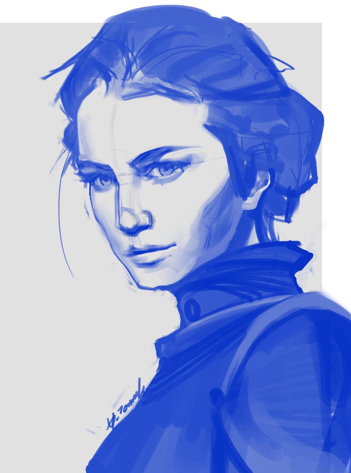Evening sketch by UlciakArt