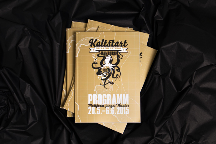 #kaltstart #festival #theatre #gold #vector #illustration #maps #maritim #hamburg