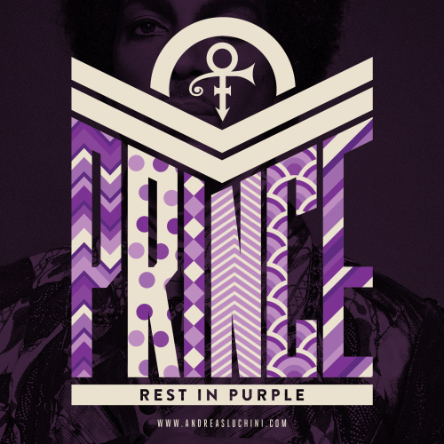 #prince #typography #branding #purple #symbol
