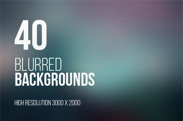 40 Free High Resolution Blurred Backgrounds