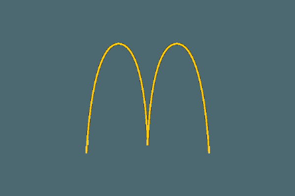 McDonald's Minimalist Logos