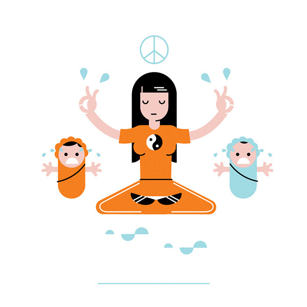 SPOT Illos vol.4 on Behance #person #people