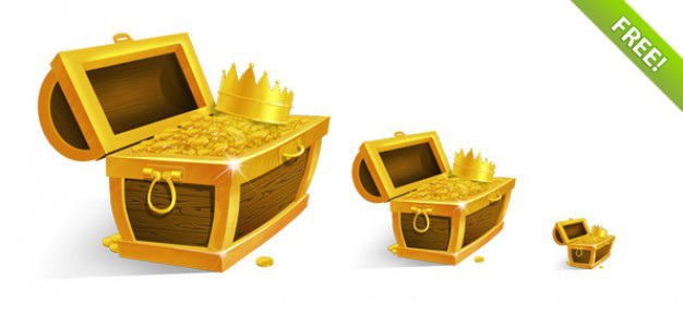 Treasure chest with golden coins and crown Free Psd. See more inspiration related to Crown, Icons, Web, Graphic, Golden, Elements, Illustration, Coins, Treasure, Web icons, Web elements, Chest, Graphic elements, Treasure chest, Horizontal, Golden crown, Golden coins and Treasury on Freepik.