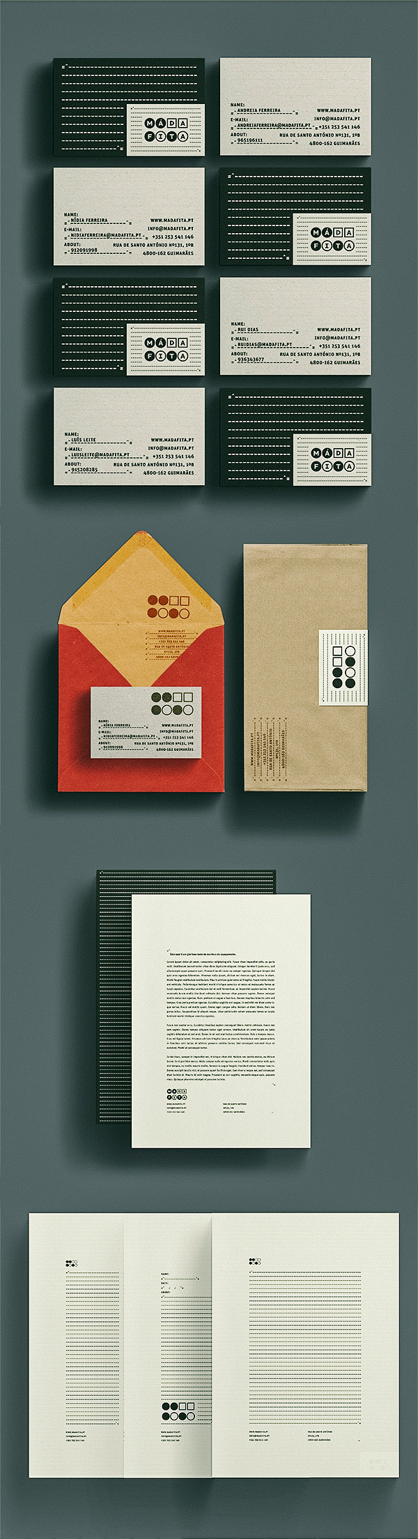 Má da Fita Identity on Branding Served #design