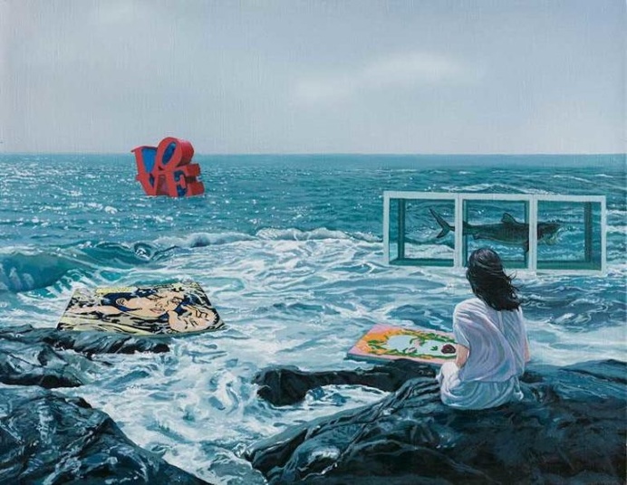 A Floating World: Surreal Acrylic Paintings by Lai Shengyu and Yang Xiaogang