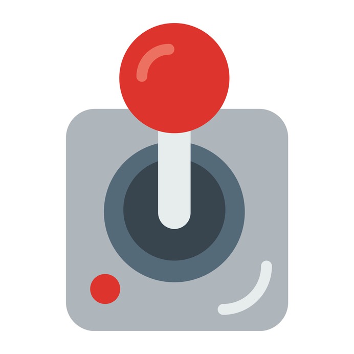 See more icon inspiration related to joystick, gamepad, gamer, game controller, video game, gaming, electronic, technology and multimedia on Flaticon.