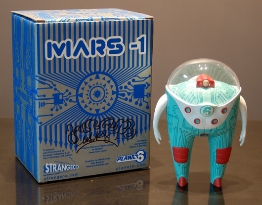 Observer - SEEN edition - Signed - by MARS-1 : You are NOWhere>> NOWhere Limited: Contemporary Art - Limited Editions - Artist Multiples #toys #space