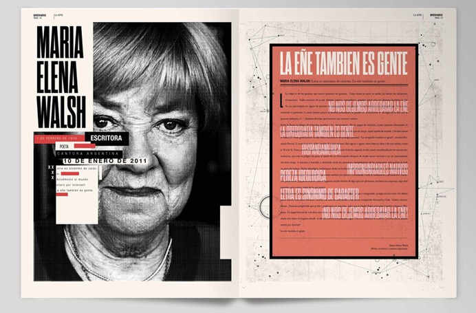 magazin breviario layout graficki dizjan maria elena walsh