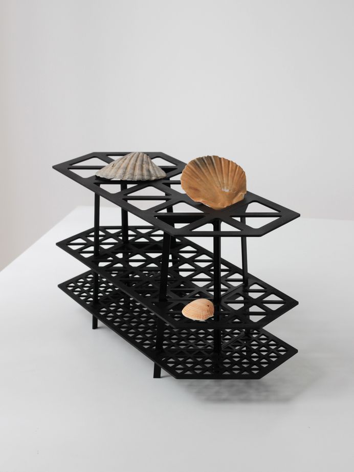 Gridded Shelf by Hayo Gebauer