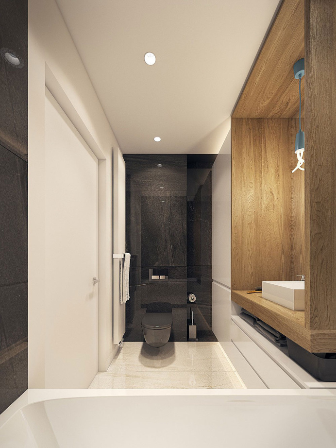 Modern Bathroom °1 - Apartment °1 #modern #bathroom #bagno #moderno #appartamento