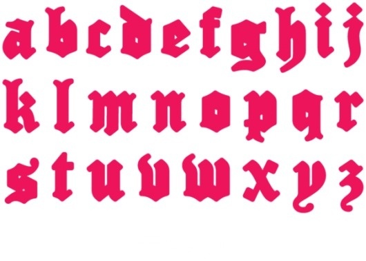 gothicecream typeface on Typography Served #font #typography