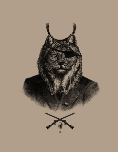 Flickr Photo Download: lynx #guns #lynx #tiger #suit #animal