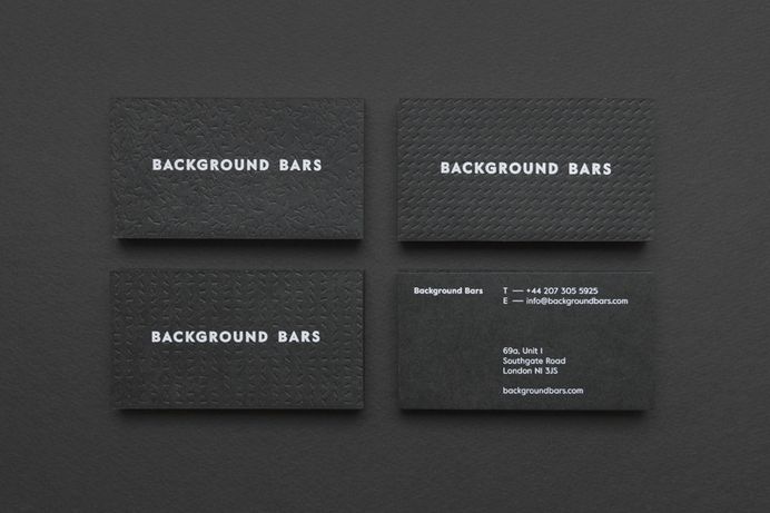 Blind Embossing – Background Bars by Campbell Hay, United Kingdom