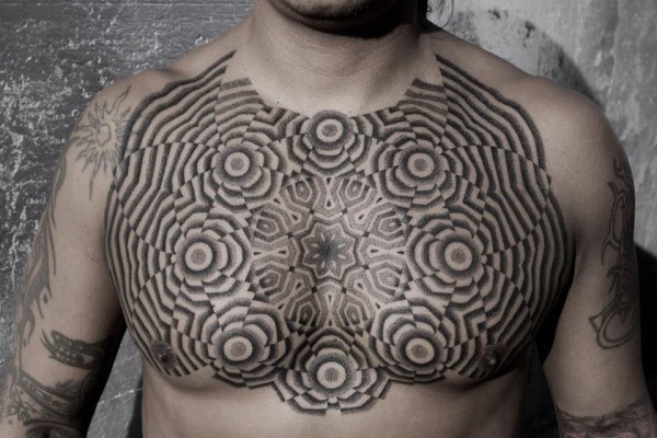 Kenji Alucky Stippling Tattoos 4 #dots #tattoo #modern