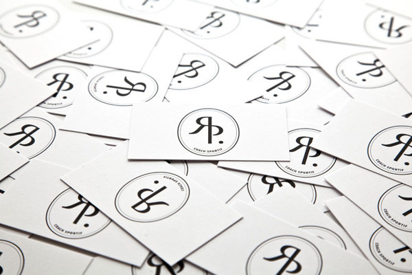 RP Coach on Behance #business #card #print #identity #logo