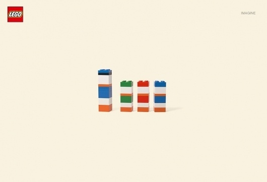 Creative Review - Imagine with Lego #design #advertising