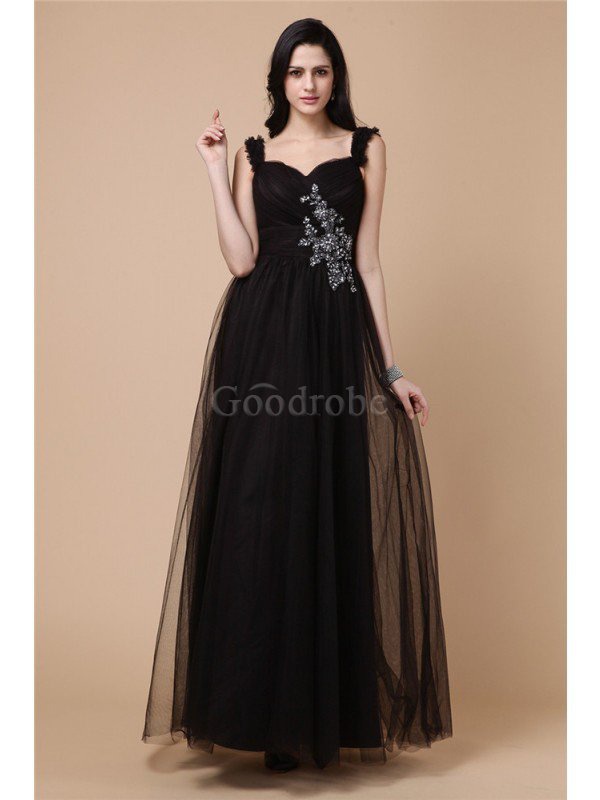 Robe de bal naturel decoration en fleur de princesse avec perle avec sans manches