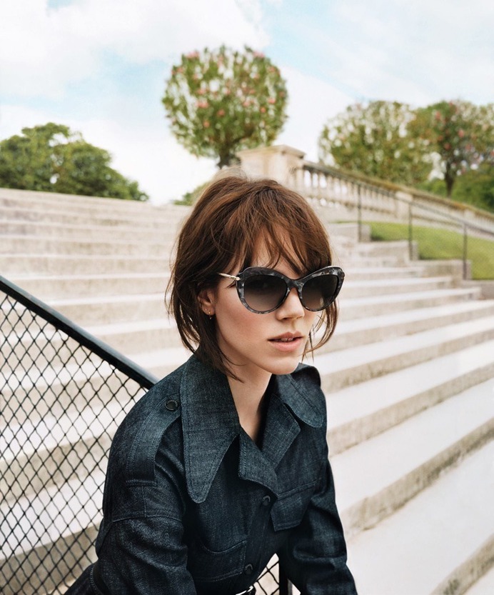 Freja Beha Erichsen by Angelo Pennetta for Longchamp, S/S 2018.