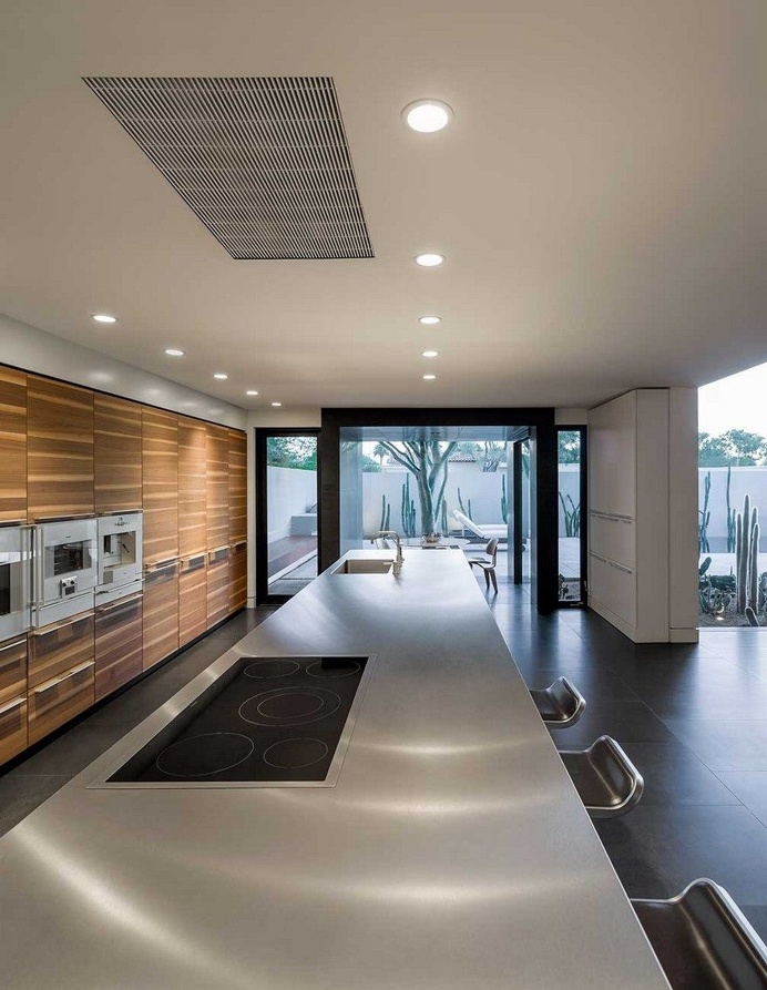 Aperture House is a Ultra-Chic Modern Home with an Entire Back Wall of Glass 5