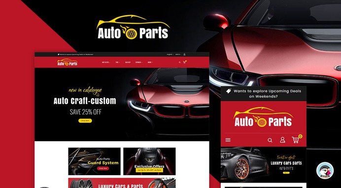 #Auto #Parts & #Automotive Store - #Prestashop #Responsive #Theme | #TemplateTrip #eCommerce #Website #Template