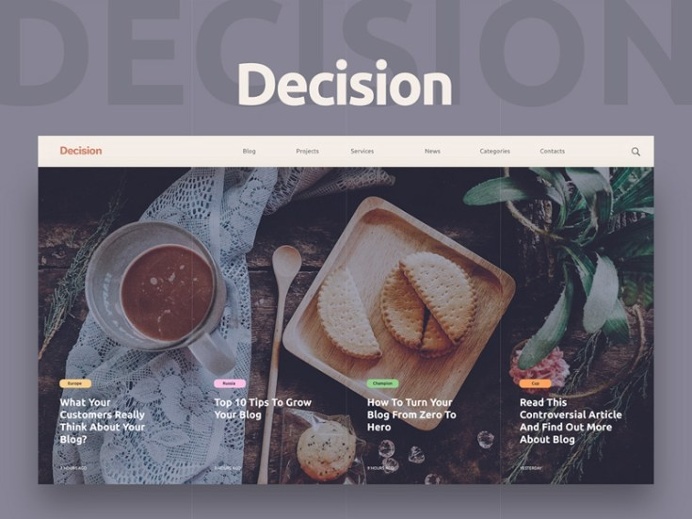 Decision Landing Page Template