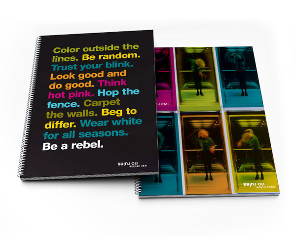 NO RULES NOTEBOOKS #design
