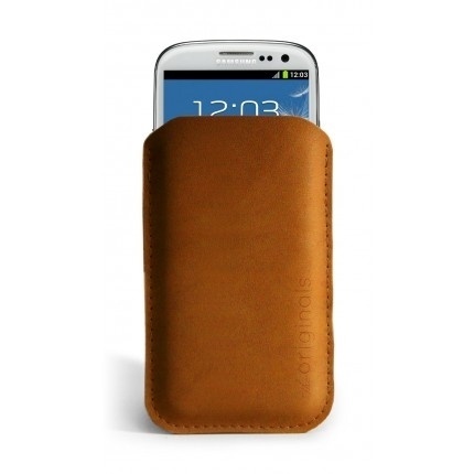 Mujjo Samsung Galaxy S3 Sleeve - Brown Leather Edition #sleeve #s3 #brown #leather #galaxy #mujjo