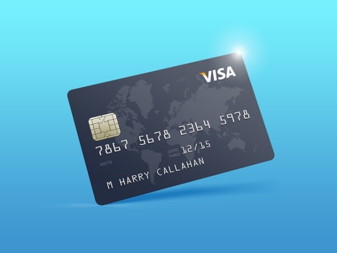 Free Credit Card Mockup PSD