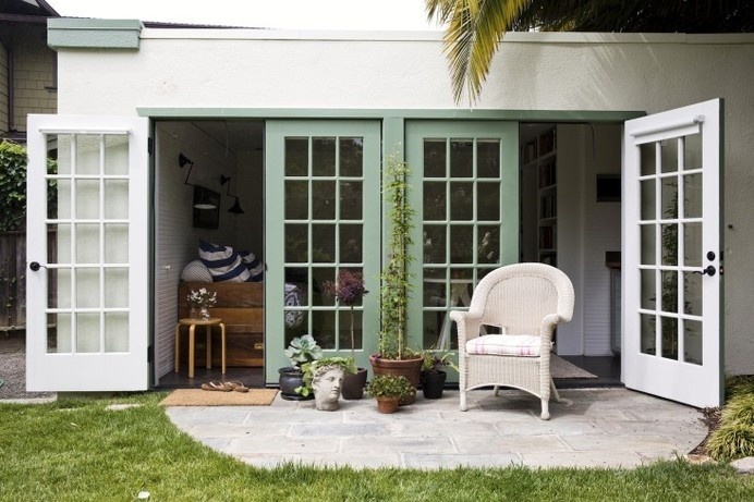 10 Favorite Converted Garages, Garages Turned Into Living and Work Space | Gardenista #interior #design #decor #deco #decoration