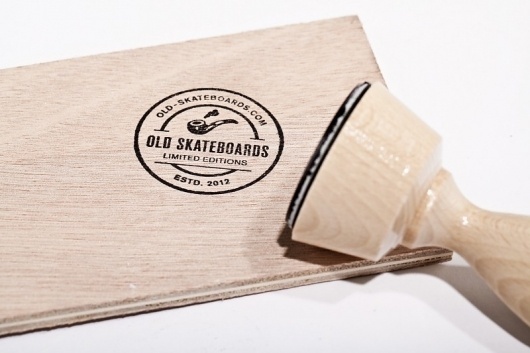 Old Skateboards / Limited Edition #stamp