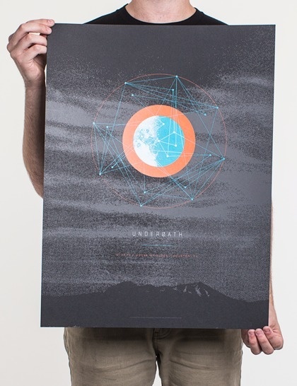 Underoath Official storefront powered by Merchline #underoath #poster #invisible #tour #creature
