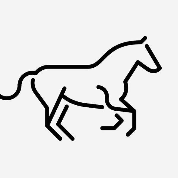 Horse! #icons #sign #symbol #pictograms #picto