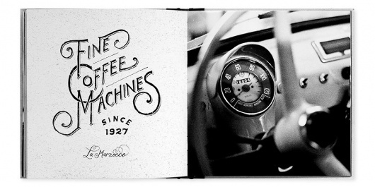 La Marzocco - Jon Contino, Alphastructaesthetitologist #typography