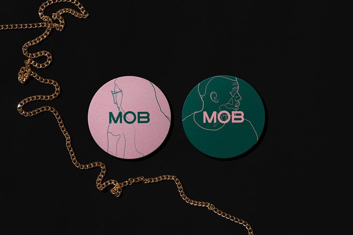 Mob Camberwell Branding - Mindsparkle Mag Pop & Pac from Australia created another beautiful branding for MOB draws a crowd with its irresistibly rebellious charm. #logo #identity #branding #design #color #photography #graphic #design #gallery #blog #project #mindsparkle #mag #beautiful #portfolio #designer