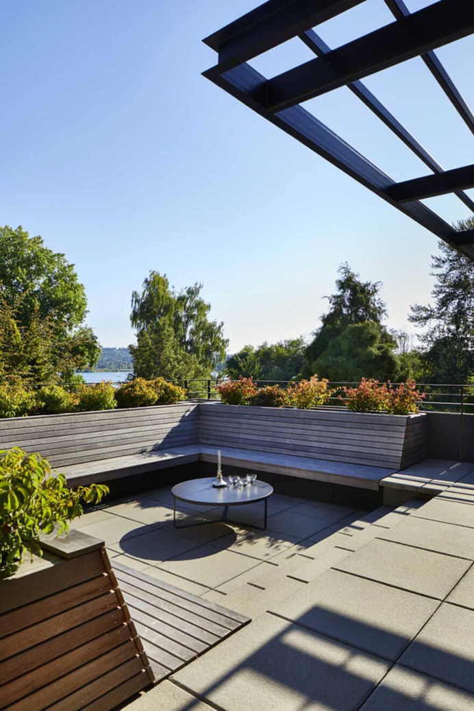 terrace, Seattle, Washington...a Mid-Century House Renovation
