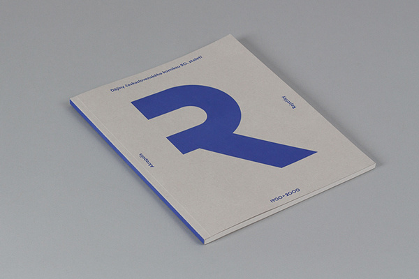 The History of Czechoslovak Comics of the 20th Century on Behance #cover #type #treatment #typography