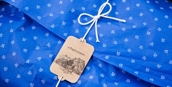 Packaging by Moodley | LLGD.net #pattern #packaging #print #tag #blue #paper